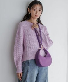 組曲 【加藤ローサさん着用】キャットショルダー バッグ