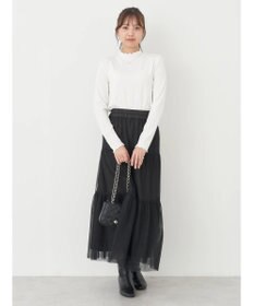 earth music&ecology テレコリブメローハイネックインナー