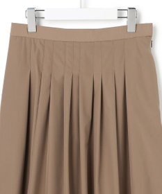 23区 【撥水加工/洗える】ブライトタフタ タック スカート