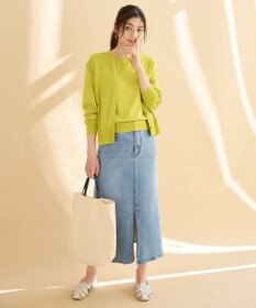 ANY 【2SET】ニットツインセット（ノースリーブニット＋カーディガン）