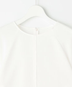 自由区 L 【人気素材・NEWデザイン】ラスティックメッシュラグランスリーブ ブラウス