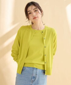 ANY 【2SET】ニットツインセット（ノースリーブニット＋カーディガン）