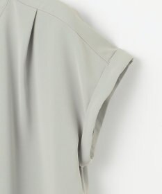 ANY SIS L 【洗える】ダブルボタンフレンチスリーブ ブラウス