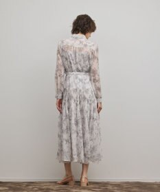 GRACE CONTINENTAL 【オンラインストア・梅田阪急店限定】フラワープリントプリーツワンピース