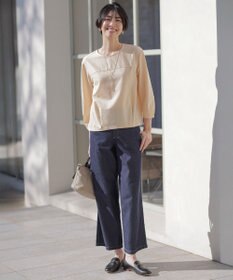 J.PRESS LADIES Jカミーチェストライプ クルーネック カットソー