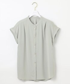 ANY SIS L 【洗える】ダブルボタンフレンチスリーブ ブラウス