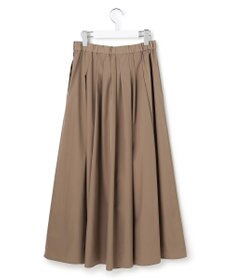23区 【撥水加工/洗える】ブライトタフタ タック スカート