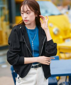 Tiaclasse シアーフードパーカー