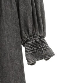 Green Parks ■ＥＳＣＡＲ　デニムピンタックカフスワンピース