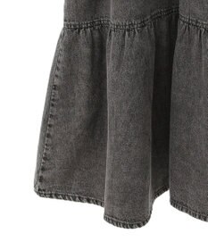 Green Parks ■ＥＳＣＡＲ　デニムピンタックカフスワンピース