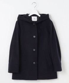 J.PRESS LADIES ショートビーバー フーデッド コート