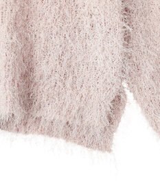 YECCA VECCA ラメ混シャギーニット