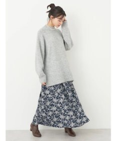 earth music&ecology ＦＬＵＦＦＹハイネックチュニック