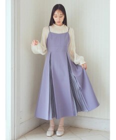 earth music&ecology プリーツジャンドレ