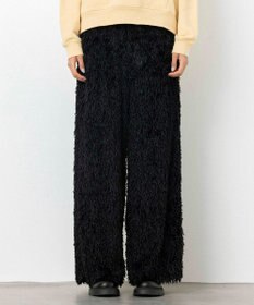 NAVE 【Nave・洗える】フェザーフリンジ イージーパンツ