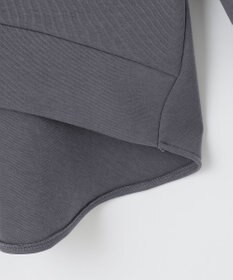 組曲 ダンボールジャージーバックフリル パーカー