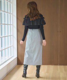 Feroux 【洗える】3way フリルニットトップス