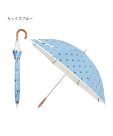 MOONBAT POLO RALPH LAUREN 晴雨兼用 長傘 ポロベアプリント 裏カラー 日傘 一級遮光 遮熱 UV