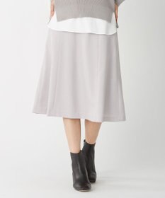 J.PRESS LADIES 【洗える・シワになりにくい】Garudaツイル フレアー スカート