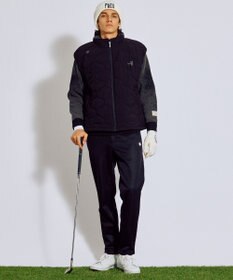 PW CIRCULUS 【手洗い洗濯可】【MEN】グラデーションニットフーディ ゴルフ