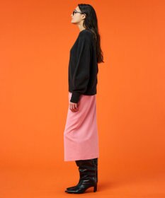 BEIGE， 【洗える】BERTAINA /  配色リンキングクルーネックニット