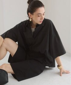 WEGO 【ANGIE VINTAGE】キャンブリックボイルオーバー半袖シャツ