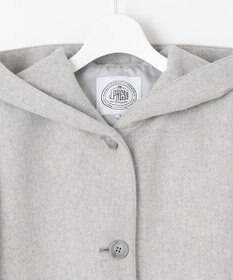J.PRESS LADIES ショートビーバー フーデッド コート