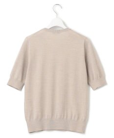 23区 【洗える/アンサンブル対応】サステナブルウール 半袖 ニット