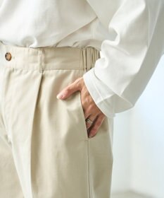 WEGO タックツイルトラウザー