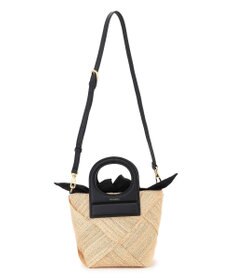 23区 VIOLAd'ORO アバカメッシュ レザーハンドル バケツバッグ