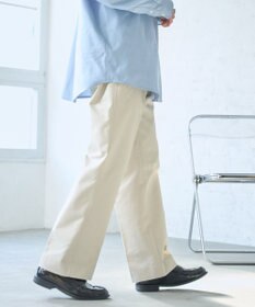 WEGO タックツイルトラウザー