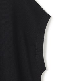 UNFILO L スゴ機能美ニット スリーブレスブルゾン