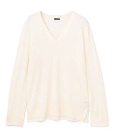 JOSEPH スーパーファインメリノシルク　Vネックニット