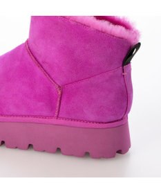 MODE ET JACOMO <carino>本革ムートンショートブーツ