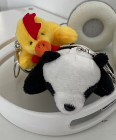 WEGO ひっつきあにまるぬいぐるみキーホルダー