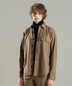 JOSEPH HOMME LIGHT COMFORT WOOL SHIRT