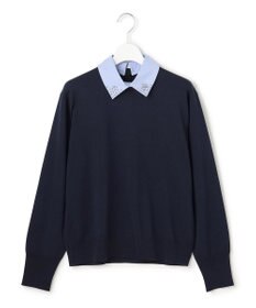 23区 【先行予約/WEB&一部店舗限定】ビジューデザイン 2WAY ニット