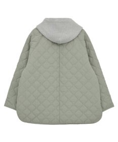 Green Parks ２ＷＡＹニットフードキルティングブルゾン