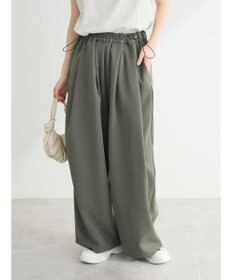 Green Parks ・ＥＬＥＮＣＡＲＥ　ＤＵＥ　ウエストドロストパンツ