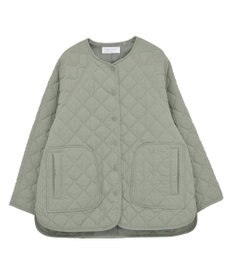 Green Parks ２ＷＡＹニットフードキルティングブルゾン