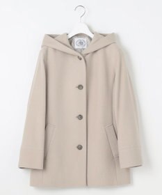 J.PRESS LADIES ショートビーバー フーデッド コート
