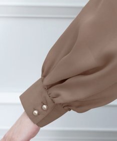 Tiaclasse 【洗える】ラグランパフスリーブブラウス