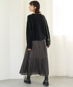 UNFILO L シャイニースカート