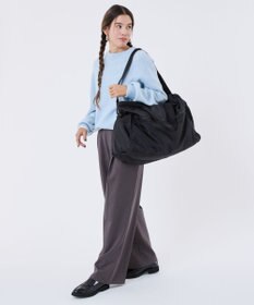 LeSportsac DELUXE LG WEEKENDER/リサイクルドブラックJP