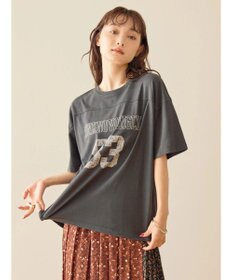 AMERICAN HOLIC 製品染めナンバーロゴカットプルオーバー