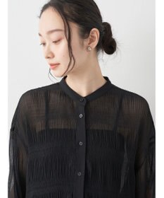 earth music&ecology クシュクシュシアーシャツ