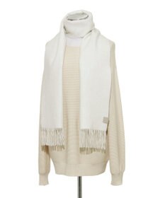 MOONBAT FURLA(フルラ）カシミヤ100％ リバーシブルマフラー