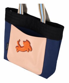 tsumori chisato CARRY キラミックスコンビ トートバッグ 2wayショルダー A4収納 ネコ