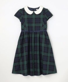組曲 KIDS 【150-170㎝】クラシックチェック ワンピース