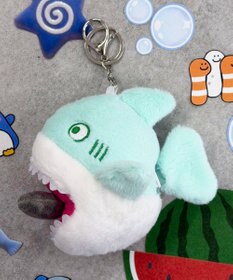WEGO ふりふりシャークぬいぐるみキーホルダー
